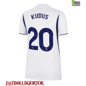 Tottenham Hotspur Mohammed Kudus #20 Hemmatröja Dam 2026-27 Kortärmad